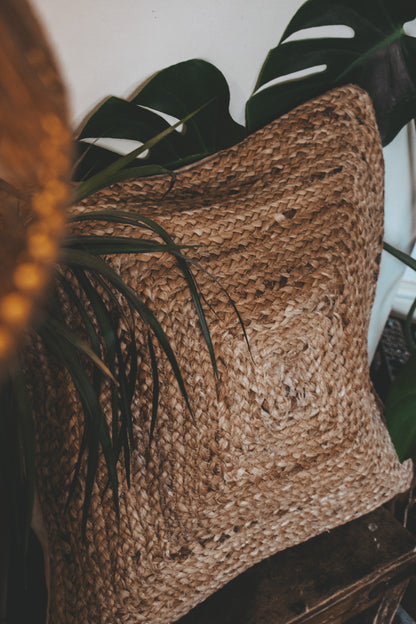Square Boho Jute