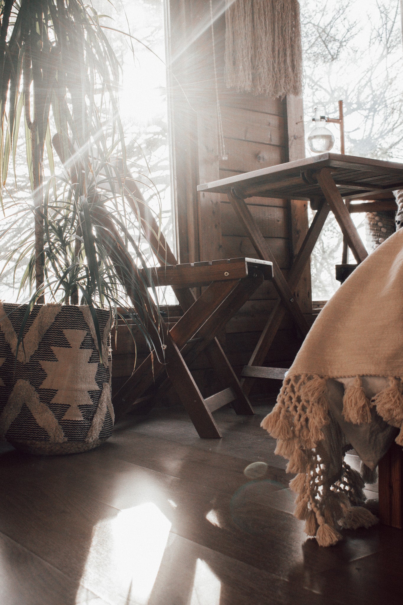 Coachella Tassel Throw