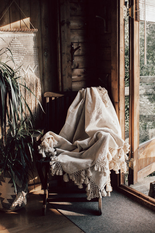 Coachella Tassel Throw