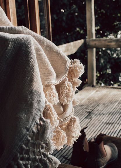 Coachella Tassel Throw
