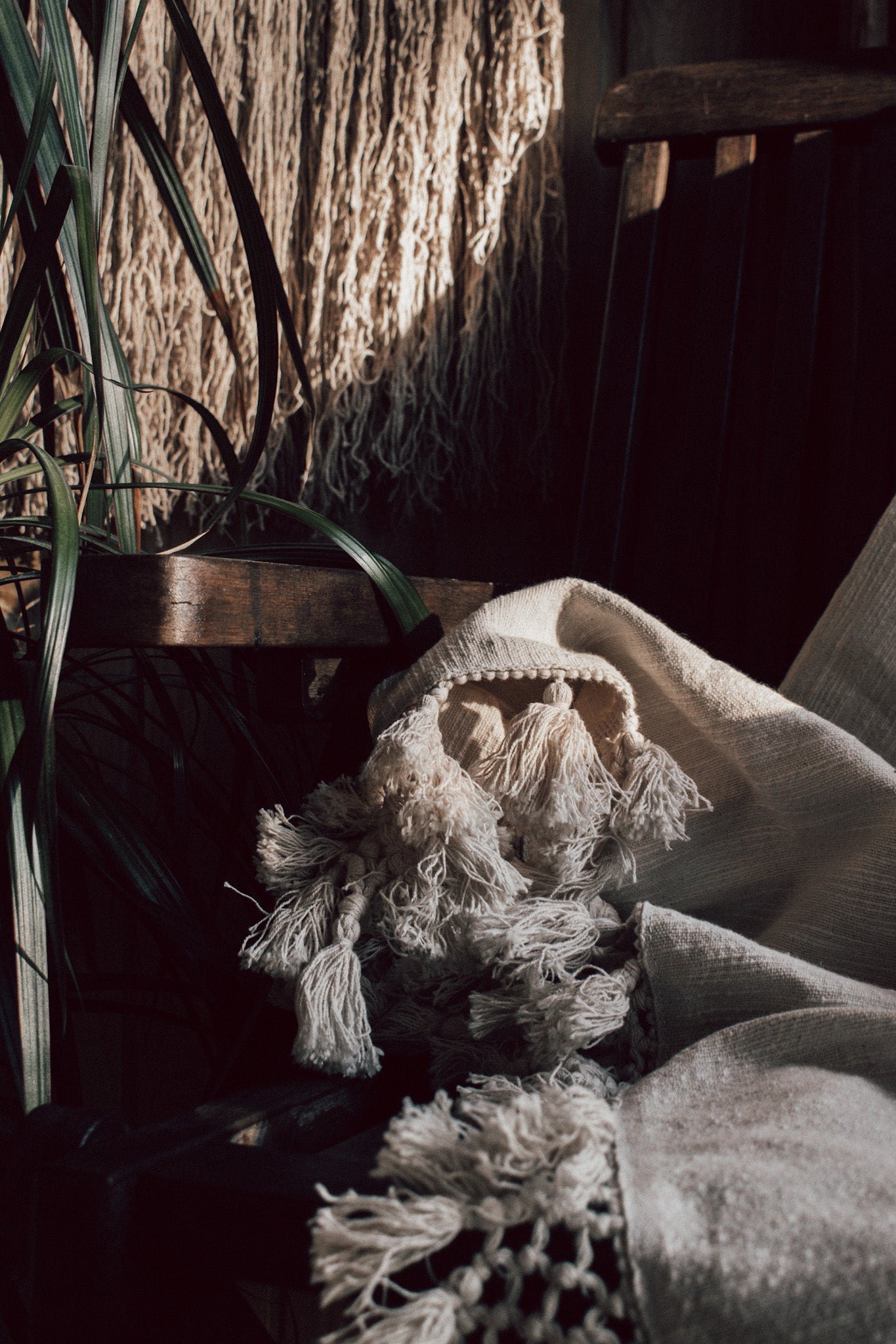 Coachella Tassel Throw