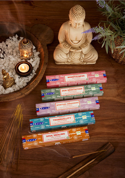 Satya Nag Champa Incense Sticks - Tranquility 15g