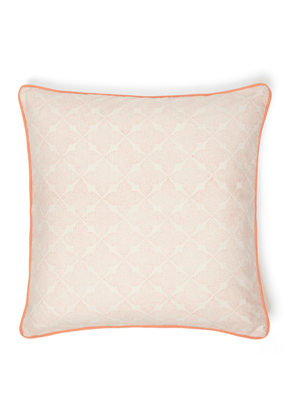 Antonia Blush Trellis Cushion Cover